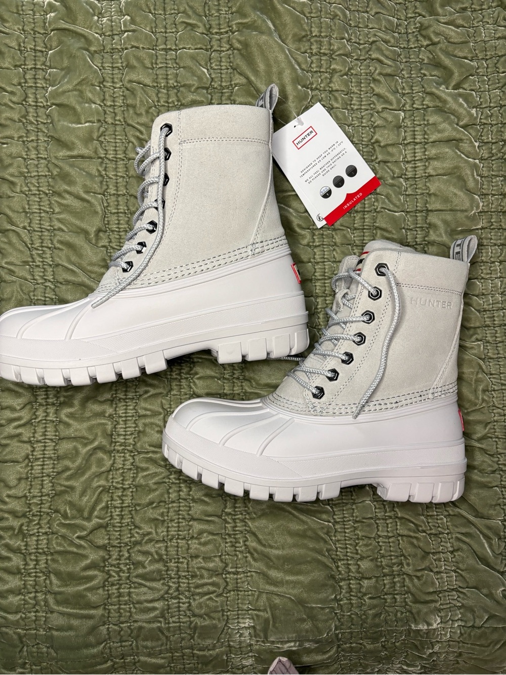 NWT Hunter “Southall” Insulated Duck Boots - Picture 5 of 16
